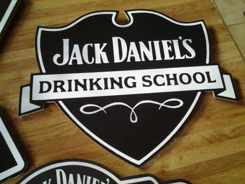 jack daniels advertising signs